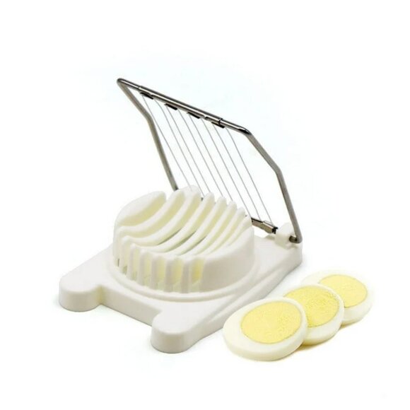 Egg Slicer, Egg Cutter, Egg Slicer for Hard Boiled Eggs, Slicer Kitchen Gadget - Picture 3 of 11